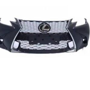 Unpainted Lexus ES350 2015-2017 Conversion Front Bumper with Inserts and Grill