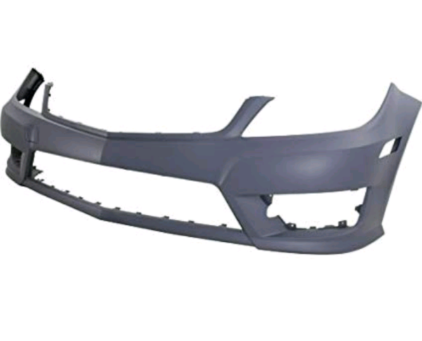 2012-2014 C250 C300 C350 Front Bumper, Poly Plastic, Primed