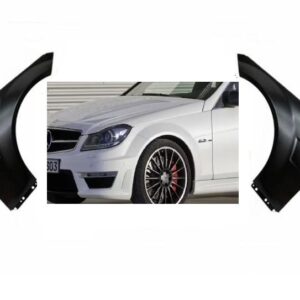 W204 C63 Conversion Fender Set for Mercedes-Benz C300, C350, C250 (2-Door Coupe & 4-Door Sedan)