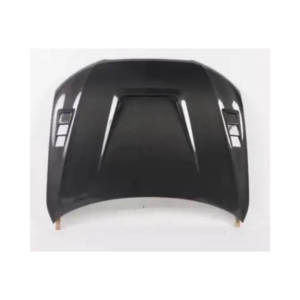 Carbon vented hood for Audi A4/S4 2013-2016, made from real carbon fiber with clear coat finish.