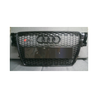 A5/S5 2009-2012 B8 Black RS5 Grille with Logo and License Plate Bracket