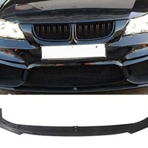 E90 M4 Look Front Bumper Lip in Poly Plastic for BMW 2006-2011