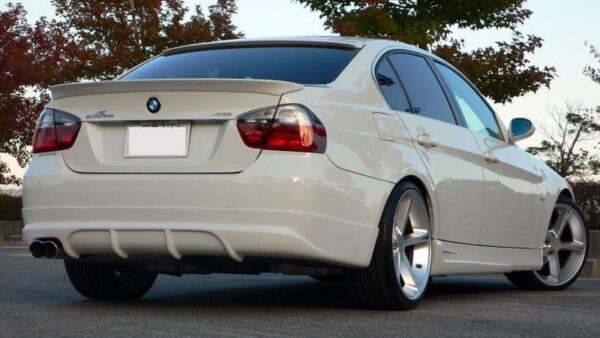 AC Schnitzer Trunk Spoiler for BMW E90, Flat Black, Direct Fit