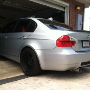 E90 2006-2011 Performance Trunk Spoiler, Unpainted, 2-Way Tape Included