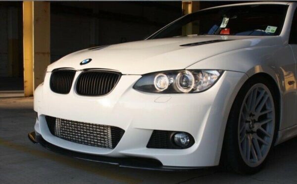 MTech KR Black Fiber Front Lip for BMW E92 Coupe MTech/MSport bumper