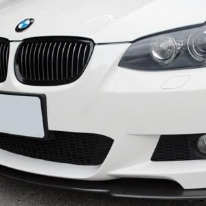 High-quality MTech KR Carbon Fiber Front Lip for 2007-2010 E92 Coupe, designed for MTech and M-Sport bumpers.