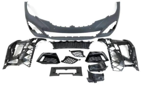 G20 M Sport Front Bumper Kit made of high-quality poly plastic, designed for 2019-2022 models.