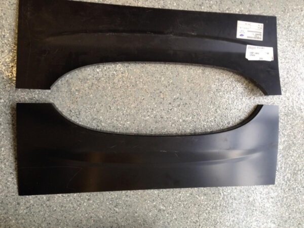 Metal wheel arch repair panel for 2002-2008 RAM Pickup, available for left and right sides.