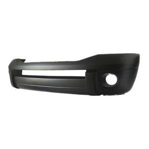 2006-2008 RAM Sport Front Bumper made from primed poly plastic, compatible with 2002-2005 models.