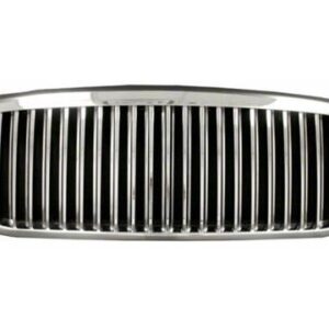 RAM 2006-2008 chrome grille with chrome frame and black inserts