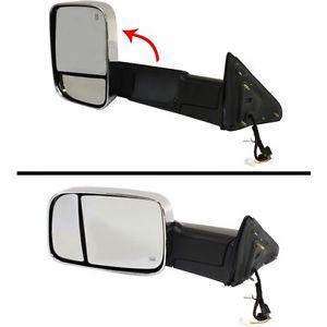 2009-2012 RAM Towing Mirror Set in Chrome with Power Heating and Signal Integration