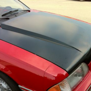 1987-1993 Mustang 2" Steel Cowl Hood ready for installation