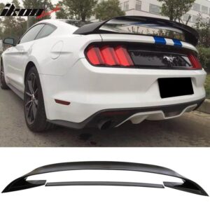 2015-2021 Mustang GT350 Look Spoiler, direct fit plastic for V6 and GT V8 models