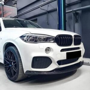 BMW X5 F15 Glossy Black Front Lip with OEM fit for Msport bumper