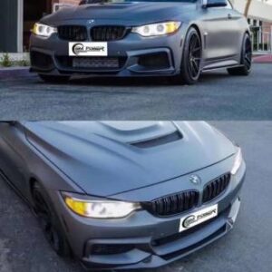 2014-2019 BMW F32 M Sport Glossy Black Mad Lip accessory