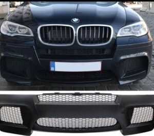 X5 M Conversion Front Bumper Kit with Flares in Primed Poly Plastic