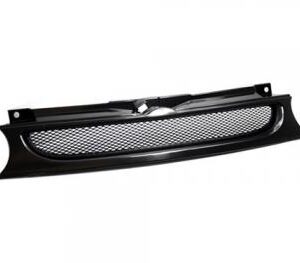 1999-2005 Volkswagen Golf Badgeless Mesh Grille in black aluminum mesh.