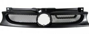 1999-2005 Golf ABT Grille in flat black ABS plastic, direct fit for Golf and GTI models.