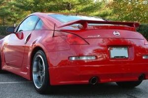 305Z Greddy Style Rear Apron made from Ultraflex with Gelcoat Finish