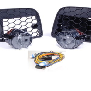 Golf GTI Honeycomb Fog Lamp Kit - Direct Bolt-On with Harness Included