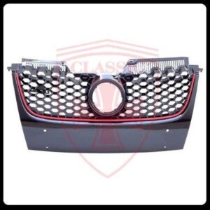 Golf GTI MK5 Front Grille made of ABS plastic for direct fit 2006-2009 models